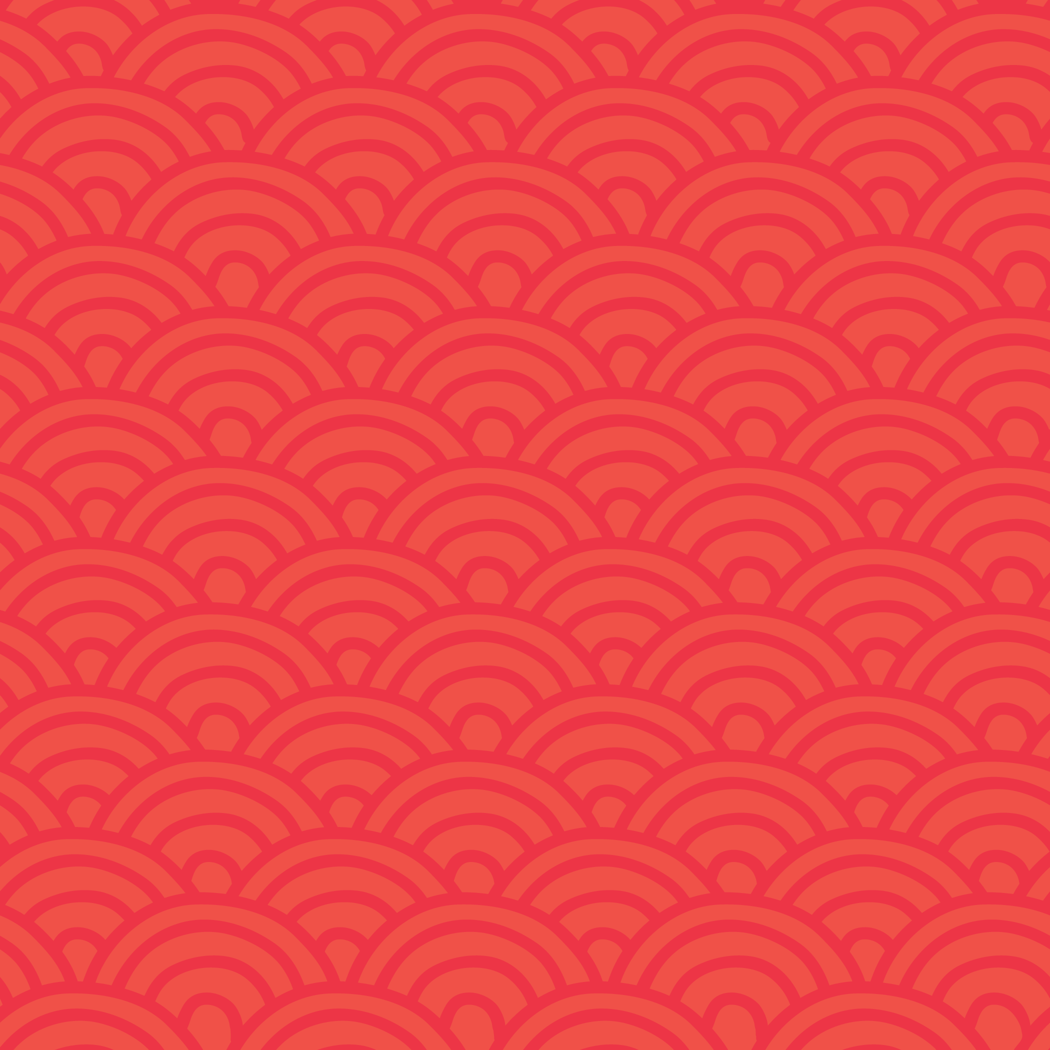 backgroud of the top of the website in red color with waves